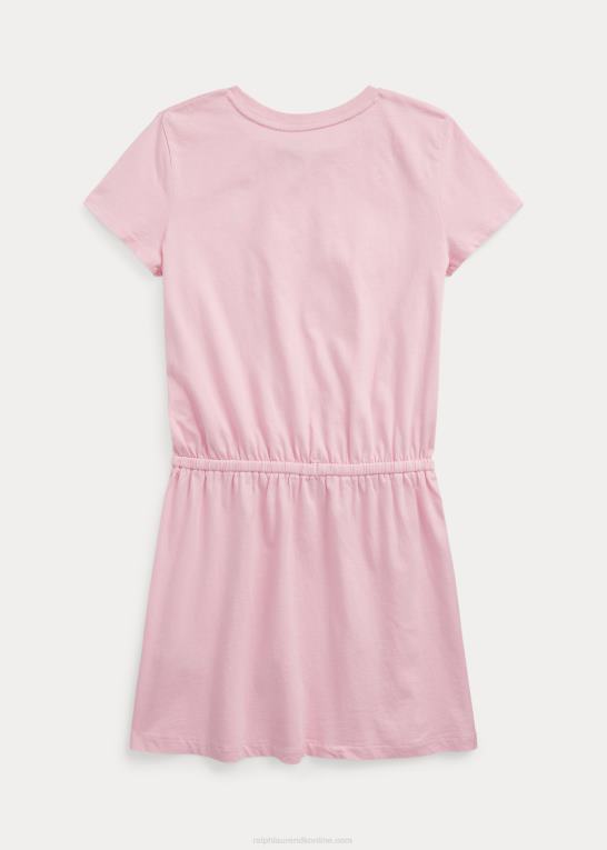 karmel pink børn Ralph Lauren t-shirt i bomuldsjersey Z426B7554
