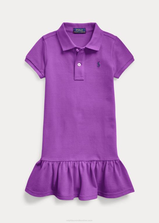 paloma lilla børn Ralph Lauren polokjole i bomuldsnet Z426B6770