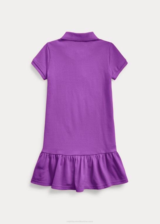 paloma lilla børn Ralph Lauren polokjole i bomuldsnet Z426B6770