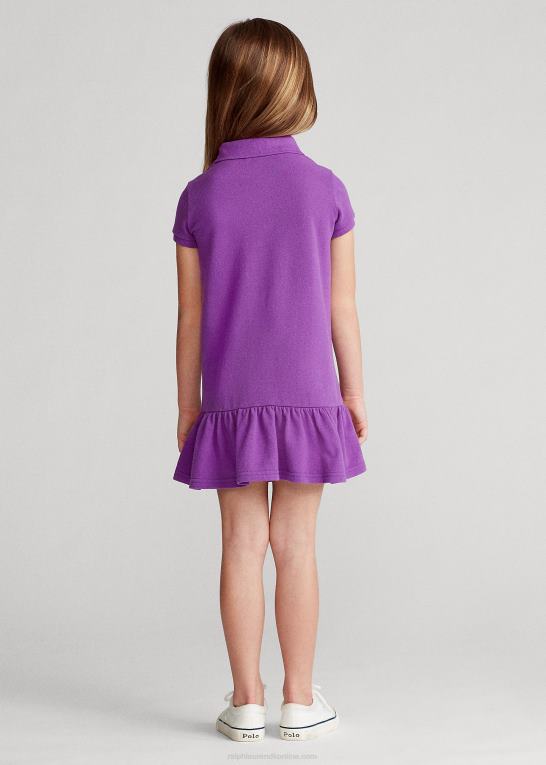 paloma lilla børn Ralph Lauren polokjole i bomuldsnet Z426B6770