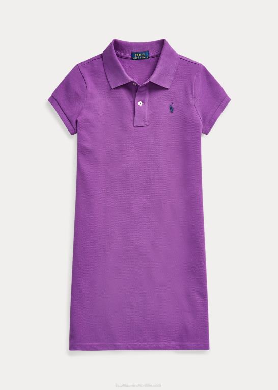 paloma lilla børn Ralph Lauren polokjole i bomuldsnet Z426B7017