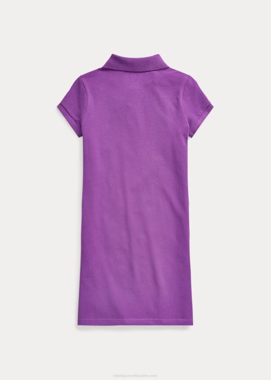 paloma lilla børn Ralph Lauren polokjole i bomuldsnet Z426B7017
