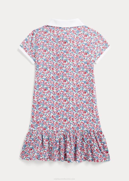 tyler blomstret børn Ralph Lauren blomstret polokjole i stretch mesh Z426B7354