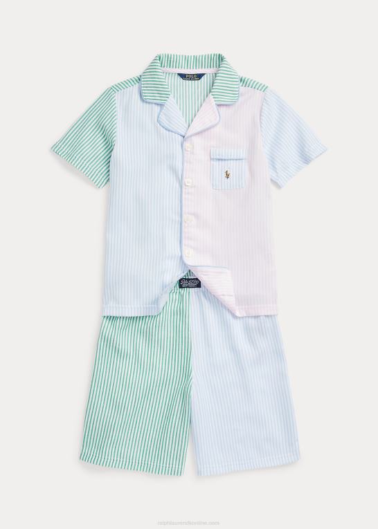 multi børn Ralph Lauren twill sjovt sovesæt Z426B6390