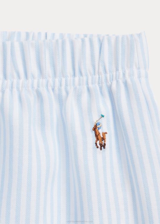 oxford multi børn Ralph Lauren twill sjovt sovesæt Z426B7311