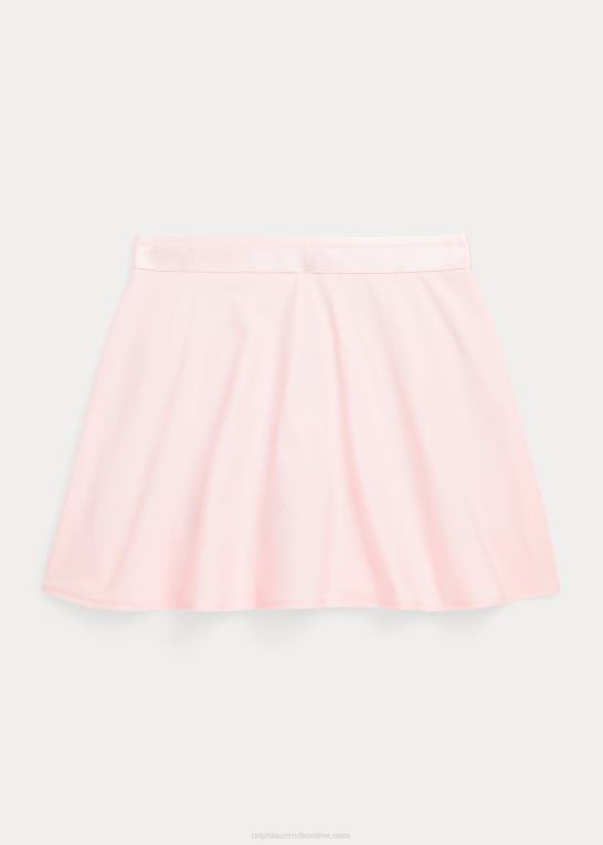 akacie lyserød børn Ralph Lauren ydeevne stretch wrap-effekt skort Z426B7498