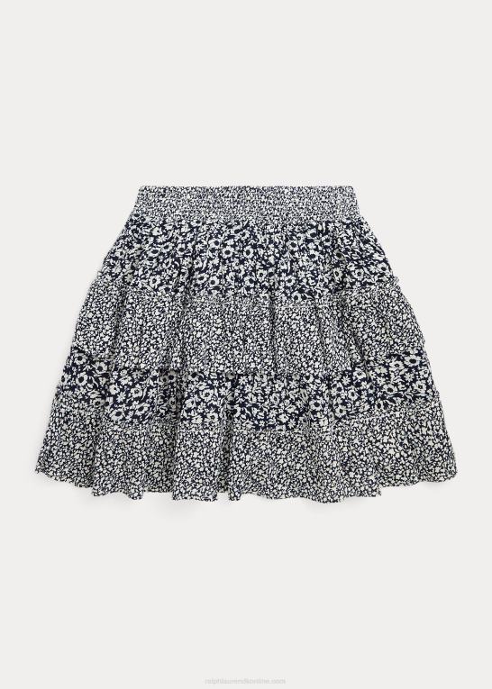 chloe/camille blomstret børn Ralph Lauren blomstret nederdel i bomuldsblanding Z426B7593