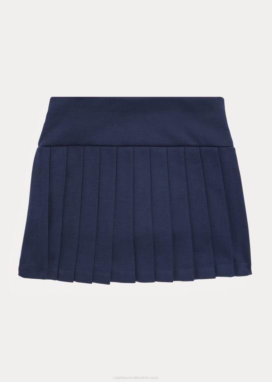 rl flåde børn Ralph Lauren plisseret ponte skort Z426B6796