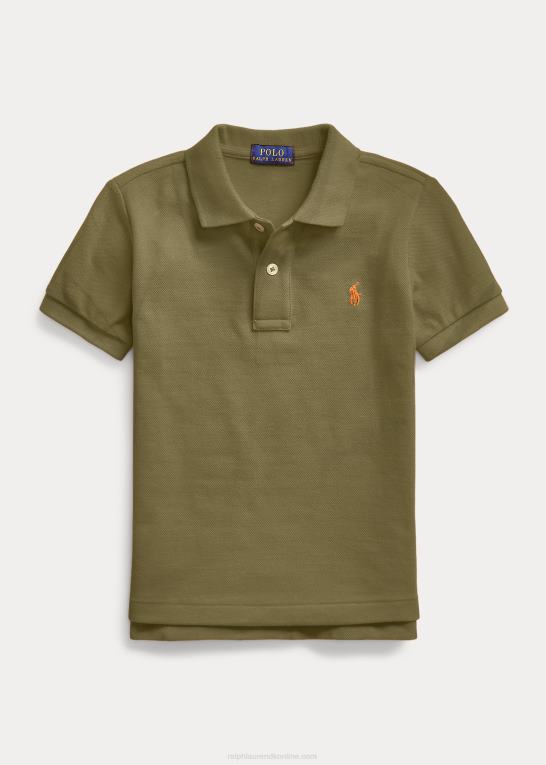 baldakin oliven børn Ralph Lauren den ikoniske mesh poloshirt Z426B5695