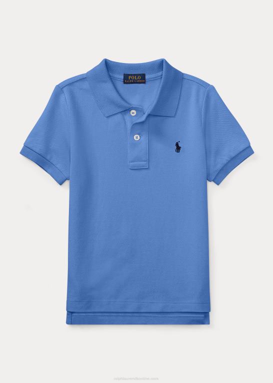 blå børn Ralph Lauren den ikoniske mesh poloshirt Z426B5677