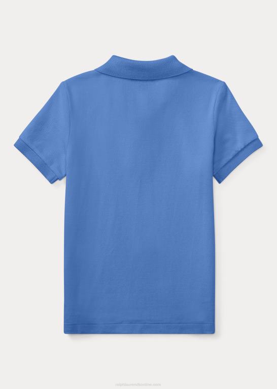 blå børn Ralph Lauren den ikoniske mesh poloshirt Z426B5677
