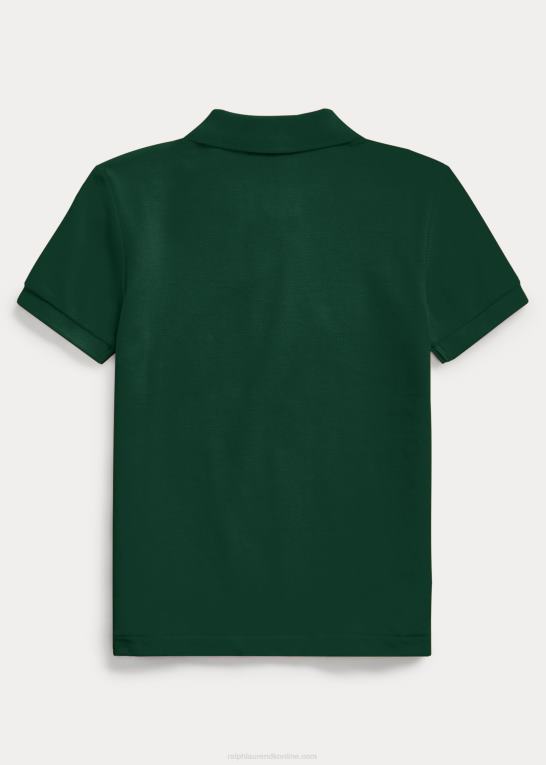 college grøn børn Ralph Lauren den ikoniske mesh poloshirt Z426B5683