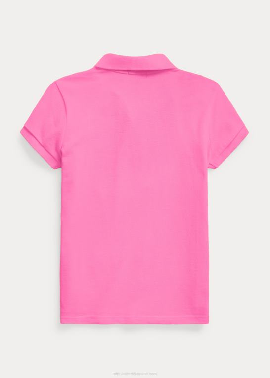 dalia pink børn Ralph Lauren bomulds mesh poloshirt Z426B6997