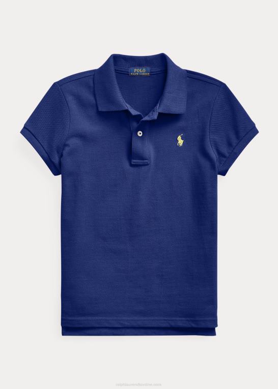 falde kongelig børn Ralph Lauren bomulds mesh poloshirt Z426B7005