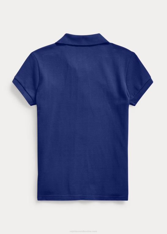 falde kongelig børn Ralph Lauren bomulds mesh poloshirt Z426B7005