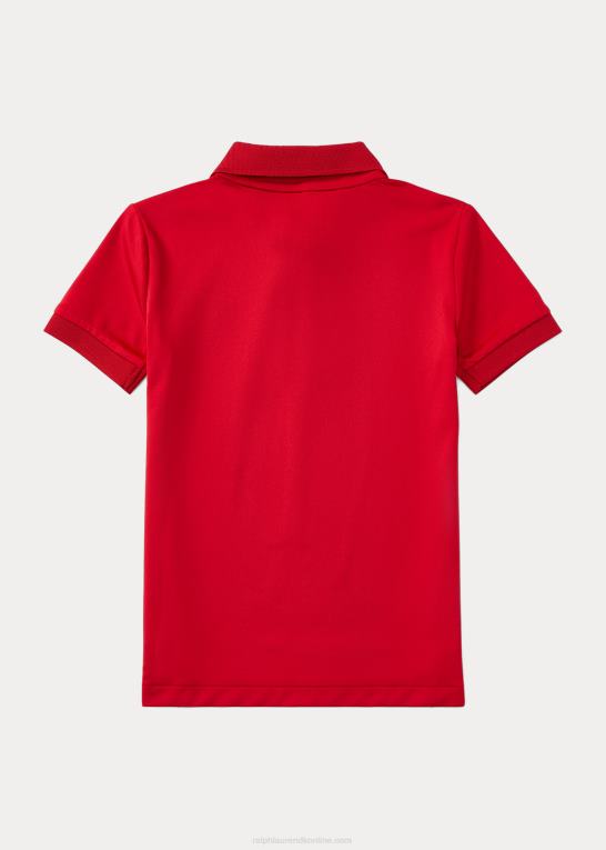 gammel herlighed rød børn Ralph Lauren ydeevne jersey poloshirt Z426B5942