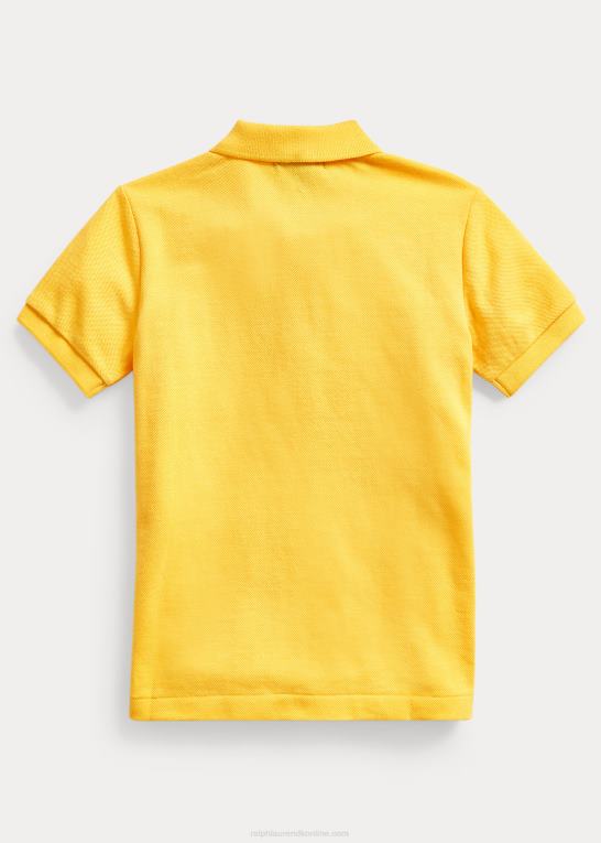 gulfinnet børn Ralph Lauren den ikoniske mesh poloshirt Z426B5672