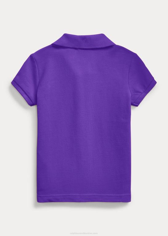 hytte lilla børn Ralph Lauren bomulds mesh poloshirt Z426B6740