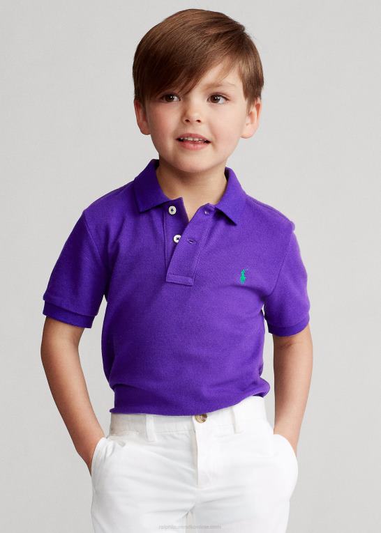 hytte lilla børn Ralph Lauren den ikoniske mesh poloshirt Z426B5689