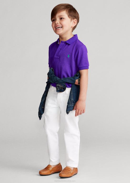 hytte lilla børn Ralph Lauren den ikoniske mesh poloshirt Z426B5689