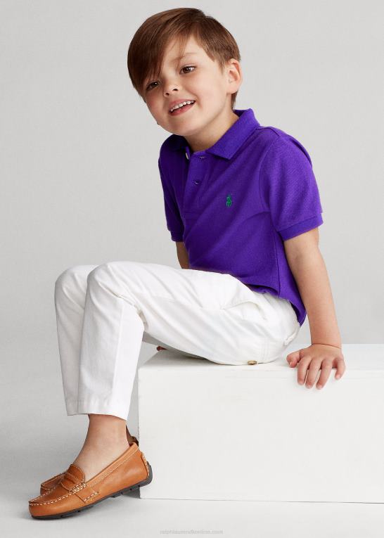hytte lilla børn Ralph Lauren den ikoniske mesh poloshirt Z426B5689
