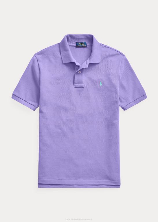 kaktus lilla børn Ralph Lauren den ikoniske mesh poloshirt Z426B6038