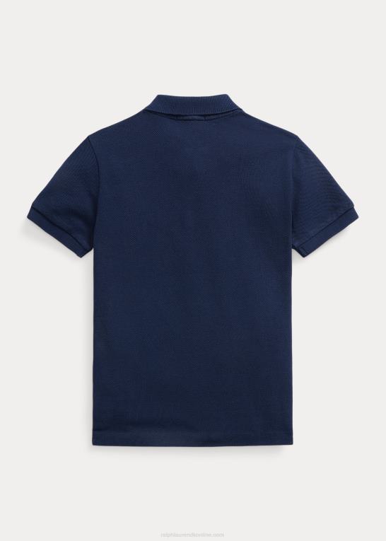 krydstogtflåde børn Ralph Lauren logo bomulds mesh poloshirt Z426B6496