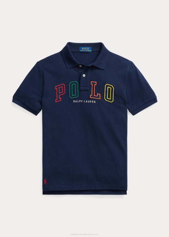 krydstogtflåde børn Ralph Lauren logo bomulds mesh poloshirt Z426B6563