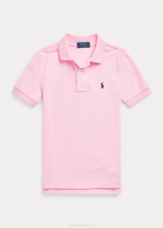 lyserød børn Ralph Lauren den ikoniske mesh poloshirt Z426B5685
