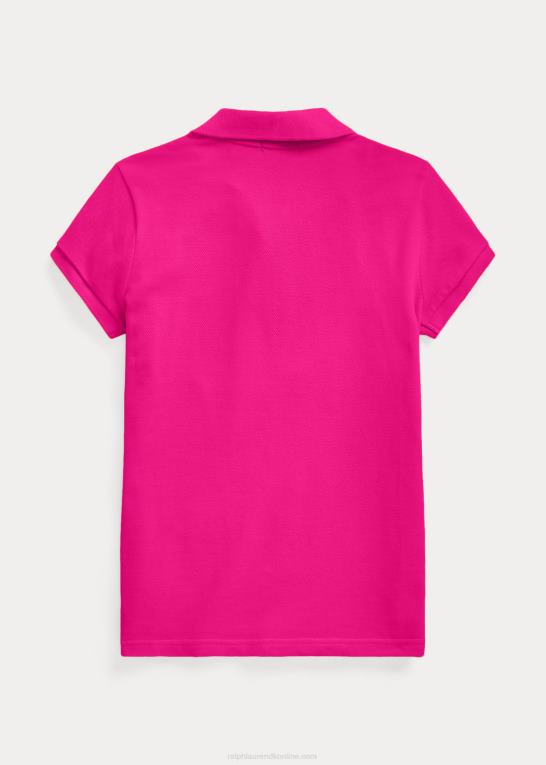 lyserød himmel børn Ralph Lauren bomulds mesh poloshirt Z426B6999
