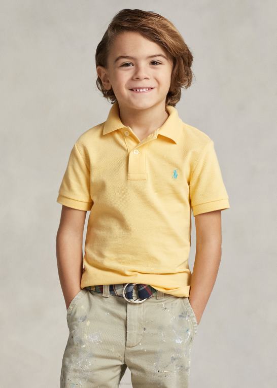 majs gul børn Ralph Lauren den ikoniske mesh poloshirt Z426B5699