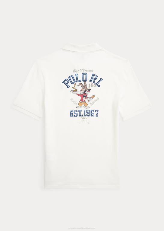 nevis børn Ralph Lauren månenytår poloshirt i bomuldsnet Z426B6571