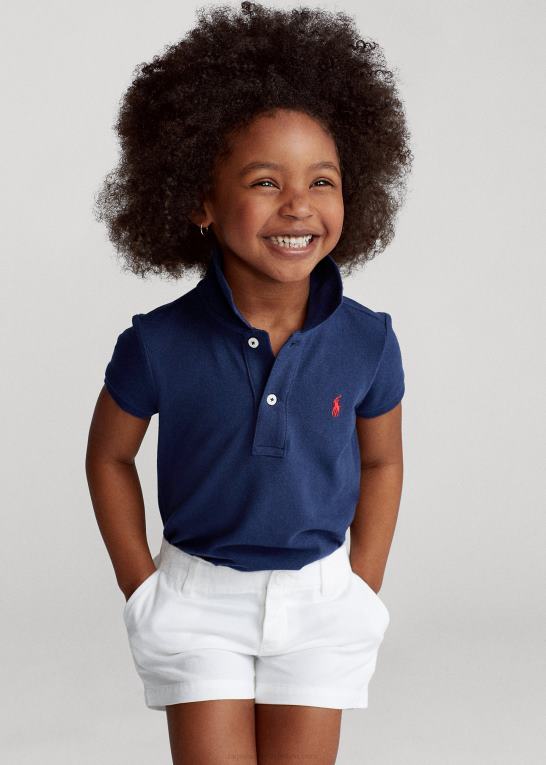 newport flåde børn Ralph Lauren bomulds mesh poloshirt Z426B6752