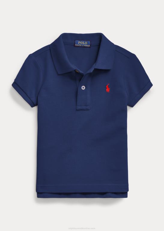 newport flåde børn Ralph Lauren bomulds mesh poloshirt Z426B6752