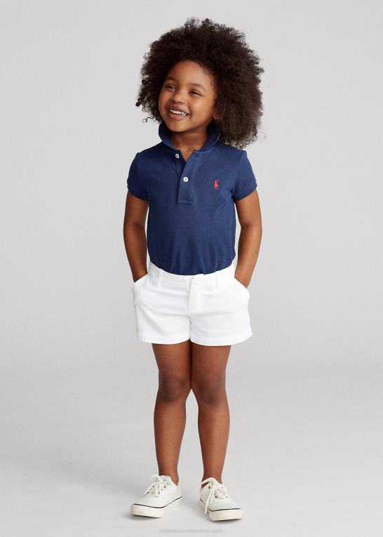 newport flåde børn Ralph Lauren bomulds mesh poloshirt Z426B6752