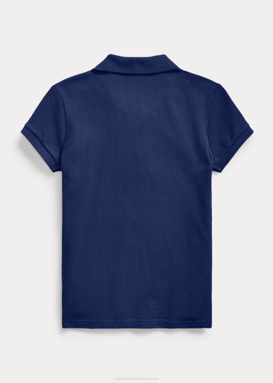 newport flåde børn Ralph Lauren bomulds mesh poloshirt Z426B6993