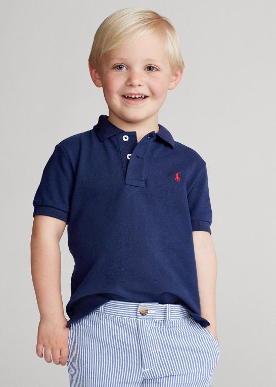 newport flåde børn Ralph Lauren den ikoniske mesh poloshirt Z426B5675