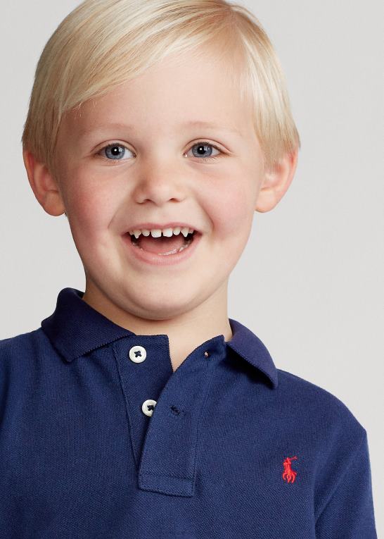 newport flåde børn Ralph Lauren den ikoniske mesh poloshirt Z426B5675