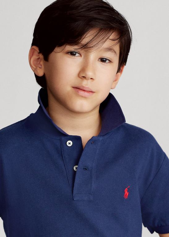 newport flåde børn Ralph Lauren den ikoniske mesh poloshirt Z426B9812