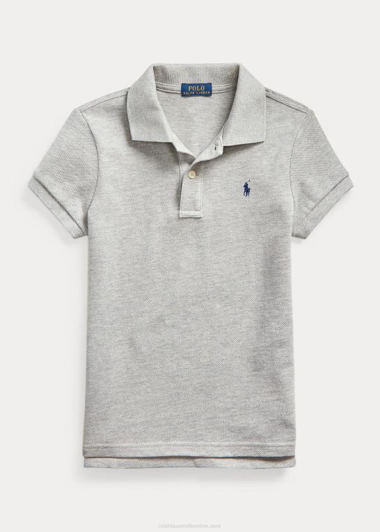og over lyng børn Ralph Lauren bomulds mesh poloshirt Z426B6994
