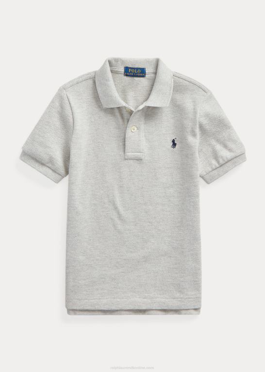 og over lyng børn Ralph Lauren den ikoniske mesh poloshirt Z426B5693