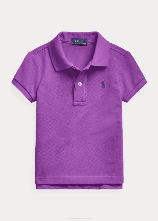 paloma lilla børn Ralph Lauren bomulds mesh poloshirt Z426B6739