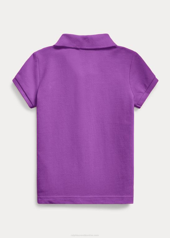 paloma lilla børn Ralph Lauren bomulds mesh poloshirt Z426B6739
