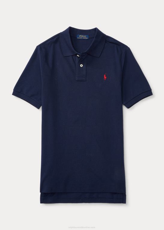raffineret flåde børn Ralph Lauren den ikoniske mesh poloshirt Z426B6027