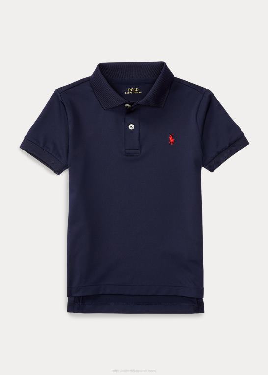 raffineret flåde børn Ralph Lauren ydeevne jersey poloshirt Z426B5941