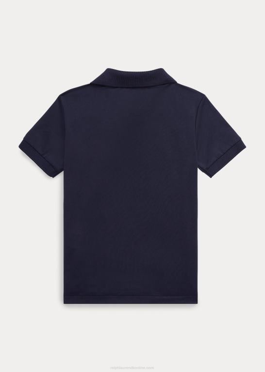 raffineret flåde børn Ralph Lauren ydeevne jersey poloshirt Z426B5941