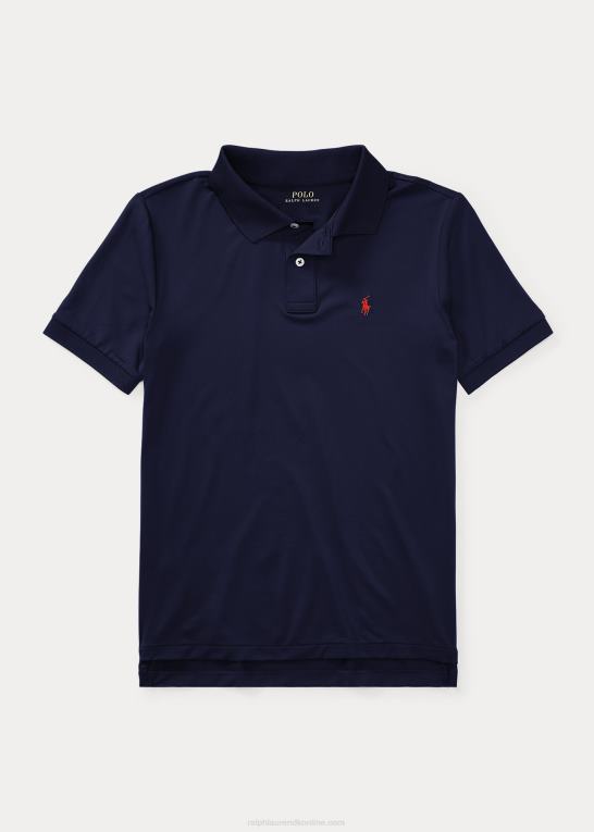 raffineret flåde børn Ralph Lauren ydeevne jersey poloshirt Z426B6315