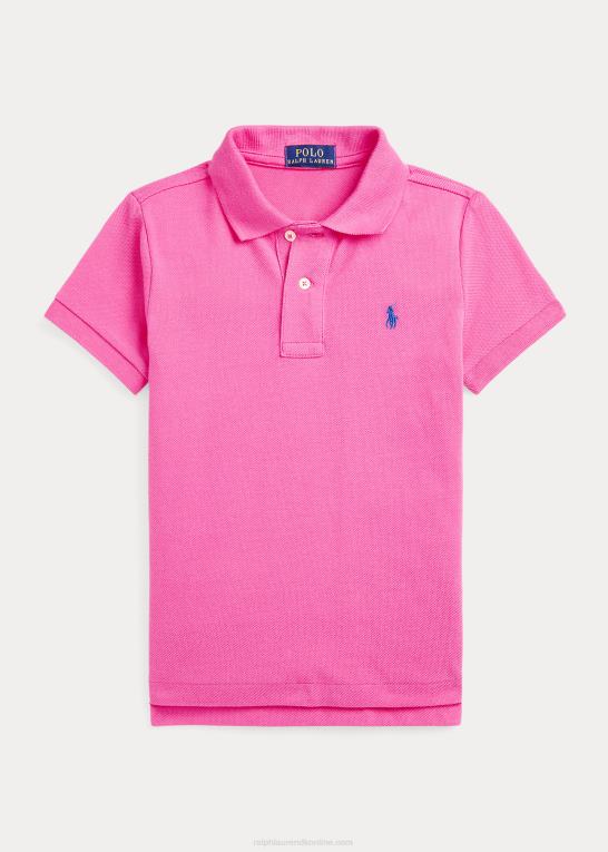 ørken pink børn Ralph Lauren den ikoniske mesh poloshirt Z426B5703