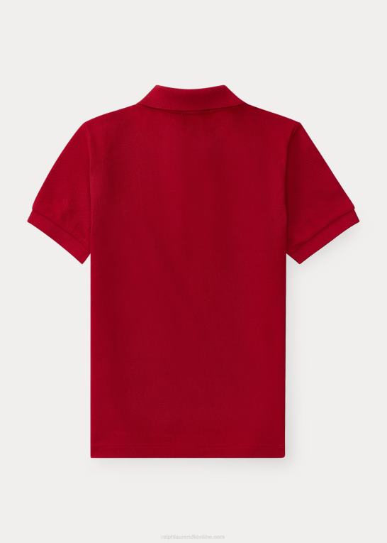 rl2000 rød børn Ralph Lauren den ikoniske mesh poloshirt Z426B5684