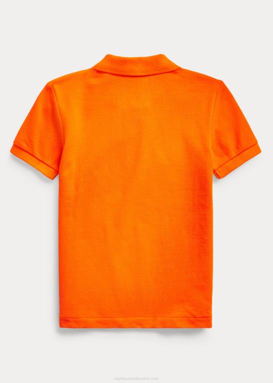 sejler orange børn Ralph Lauren den ikoniske mesh poloshirt Z426B5670
